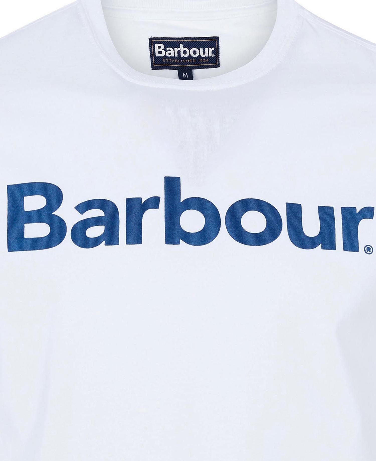 Barbour Logo T-Shirt White