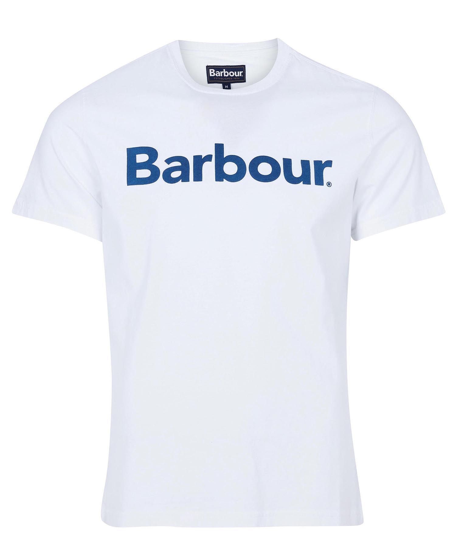 Barbour Logo T-Shirt White