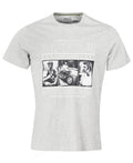 Barbour International SMQ Reel T-Shirt Grey Marl