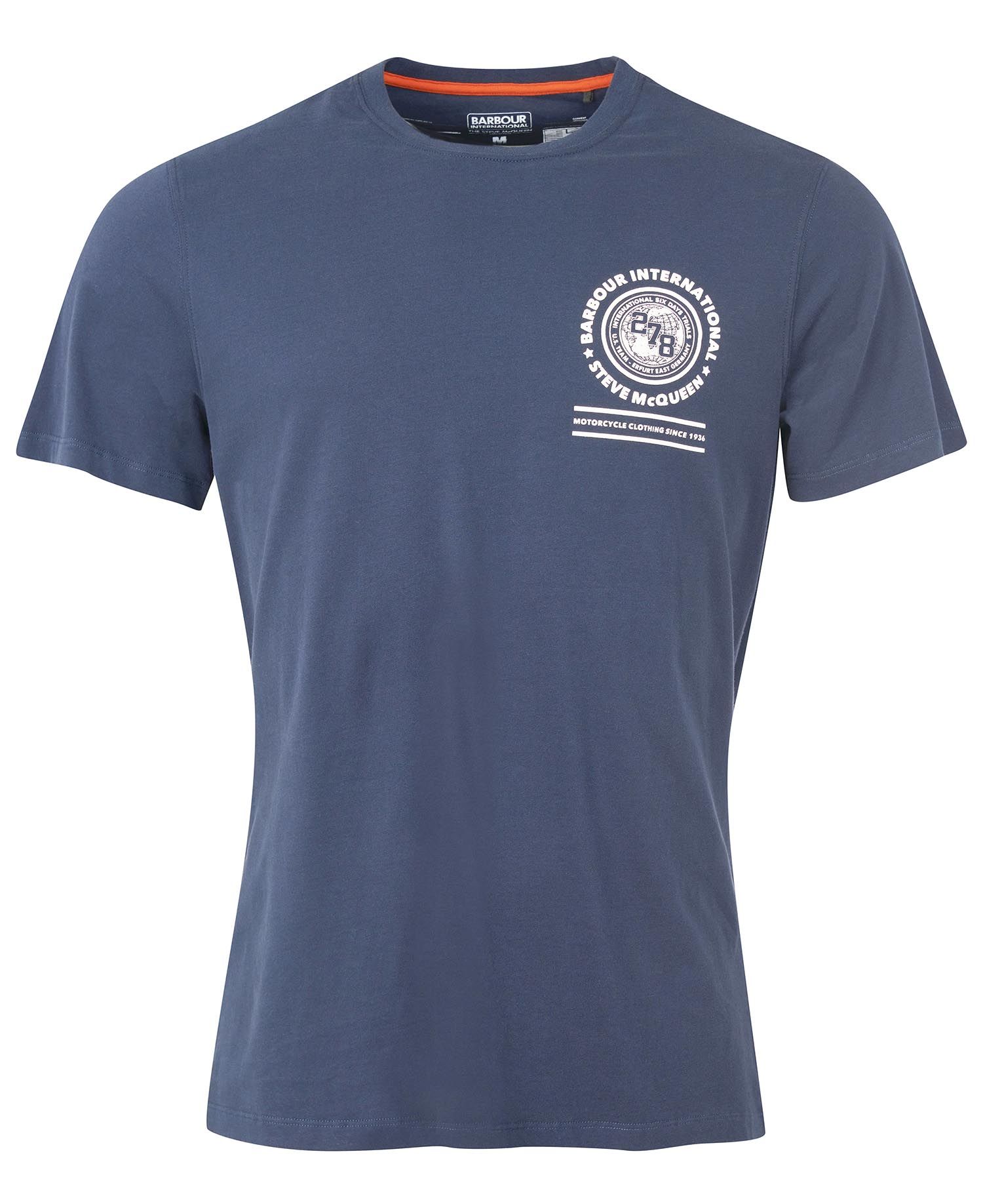 Barbour International SMQ Victor T-Shirt Navy