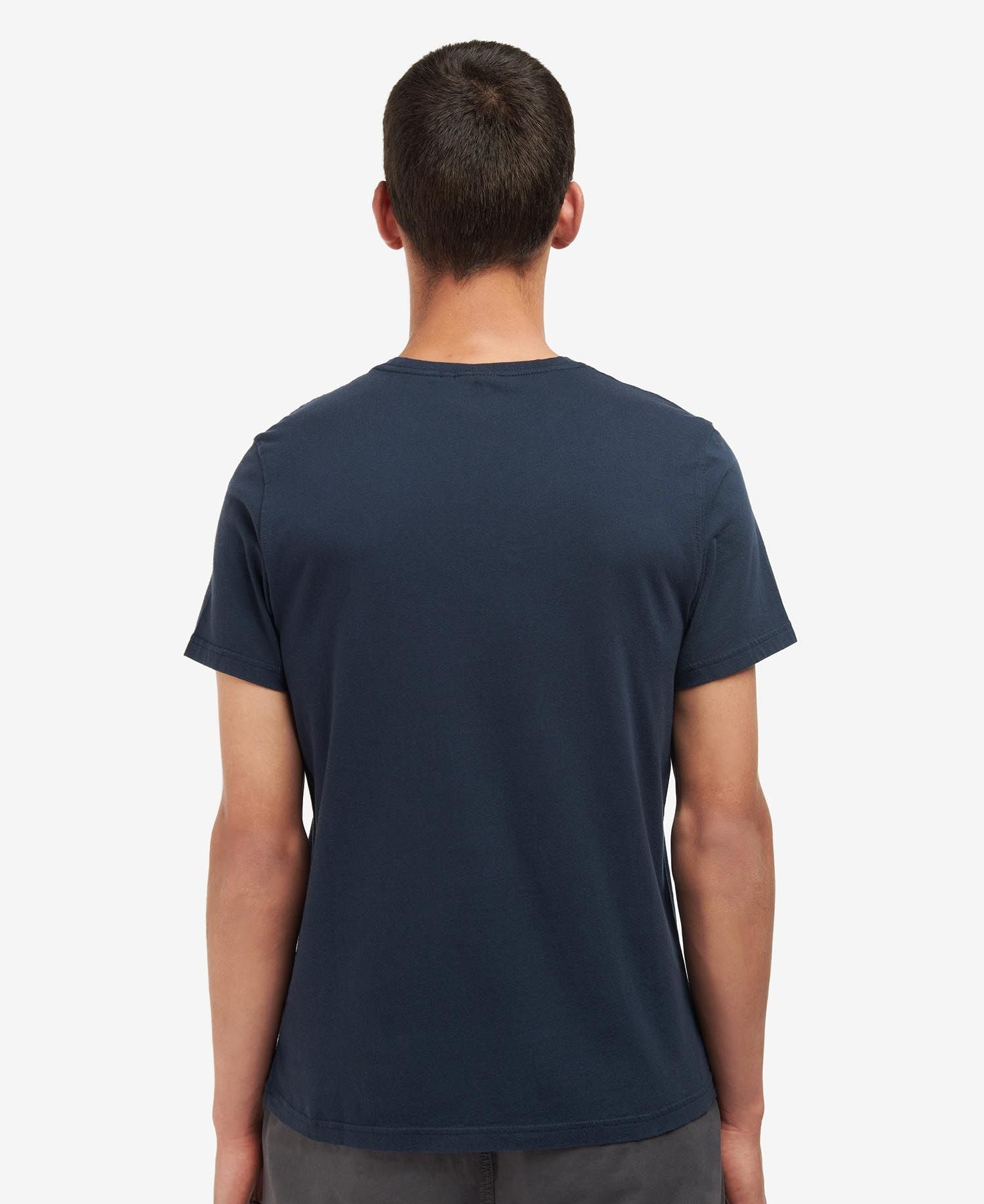 Barbour Thurso T-Shirt Navy Kielder