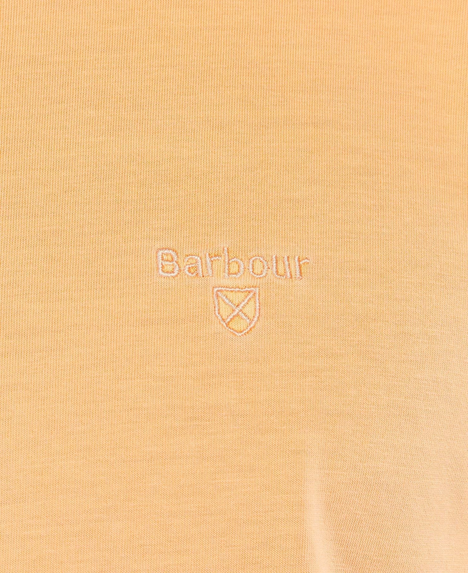 Barbour Garment Dyed T-Shirt Coral Sands