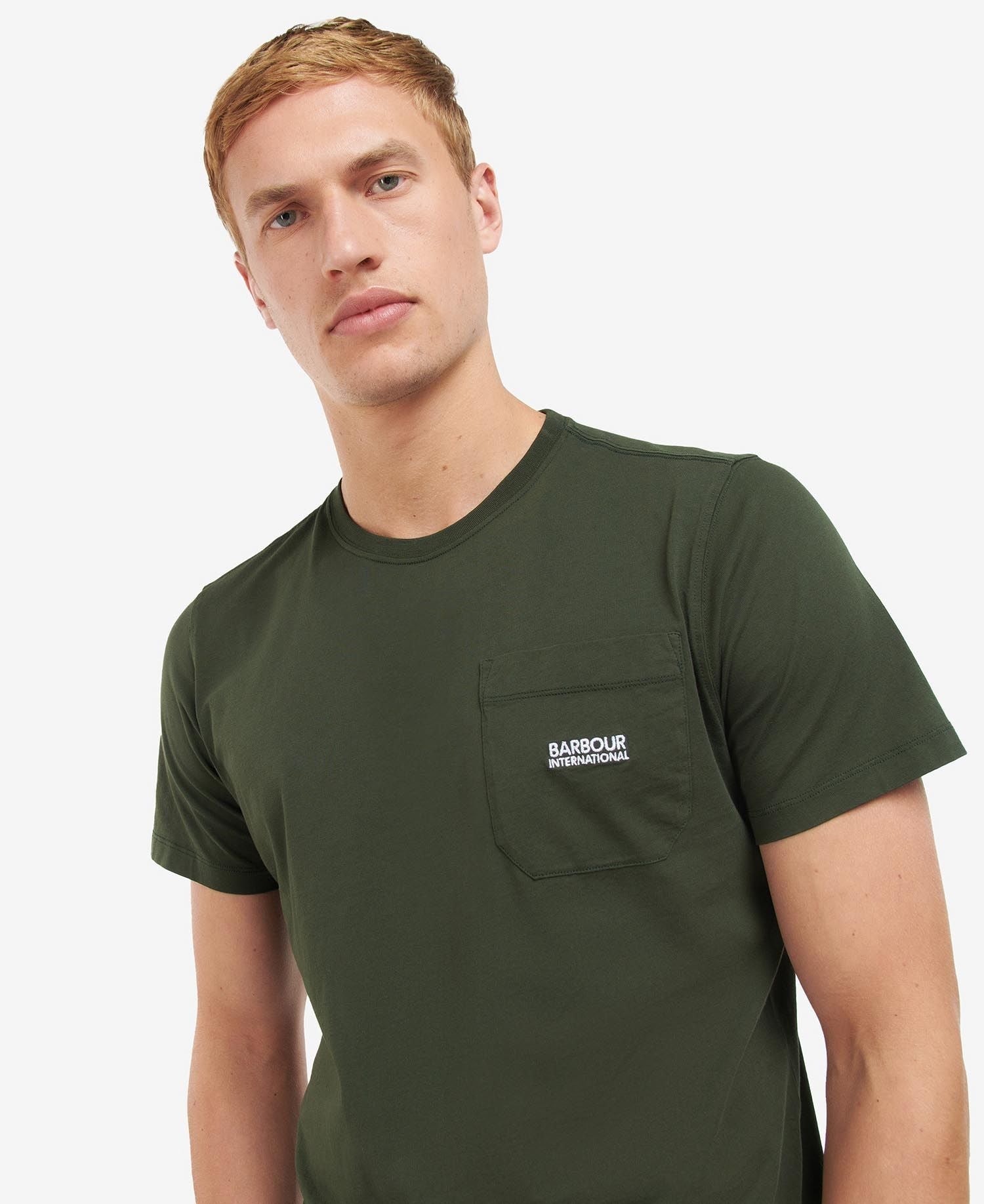 Barbour International Radok Pocket T-Shirt Forest Green