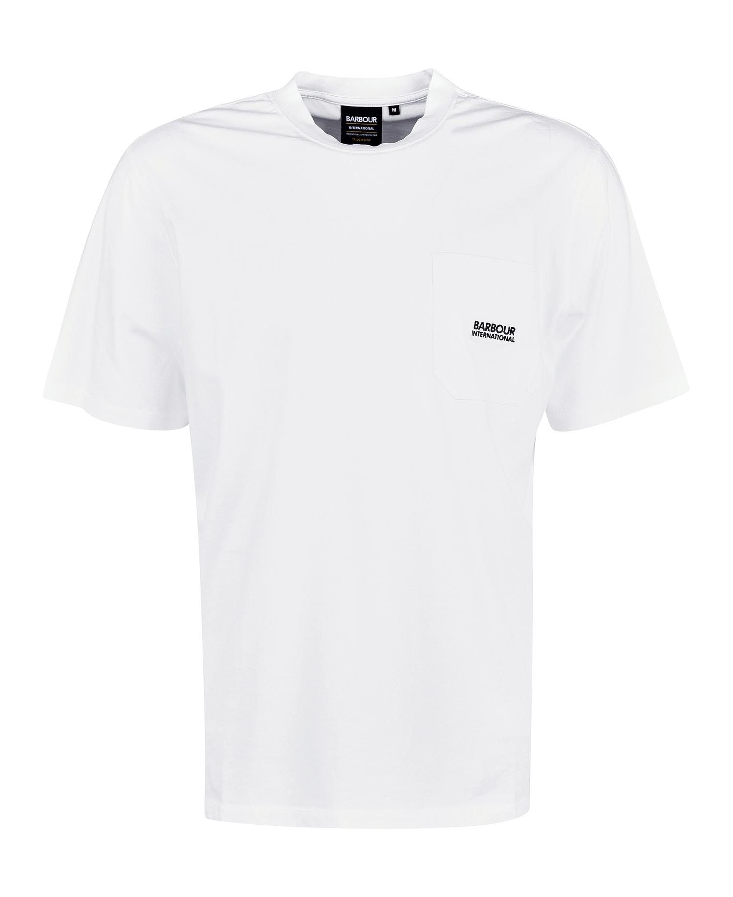 Barbour International Radok Pocket T-Shirt White