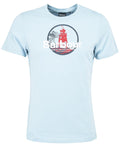 Barbour Break Graphic-Print T-Shirt Blue Fog