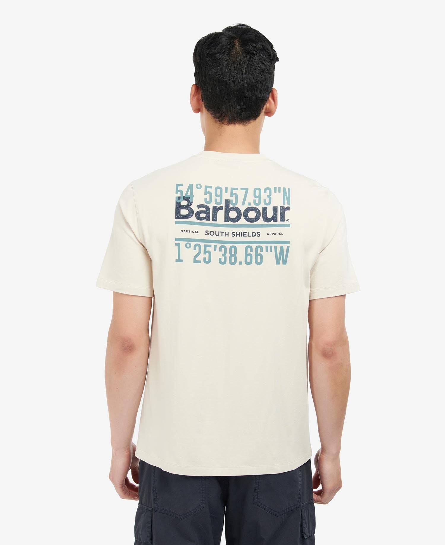 Barbour Coordinates Logo T-Shirt Mist