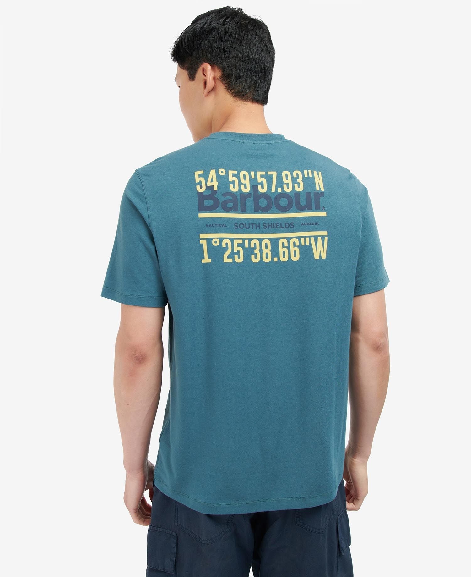 Barbour Coordinates Logo T-Shirt Lake