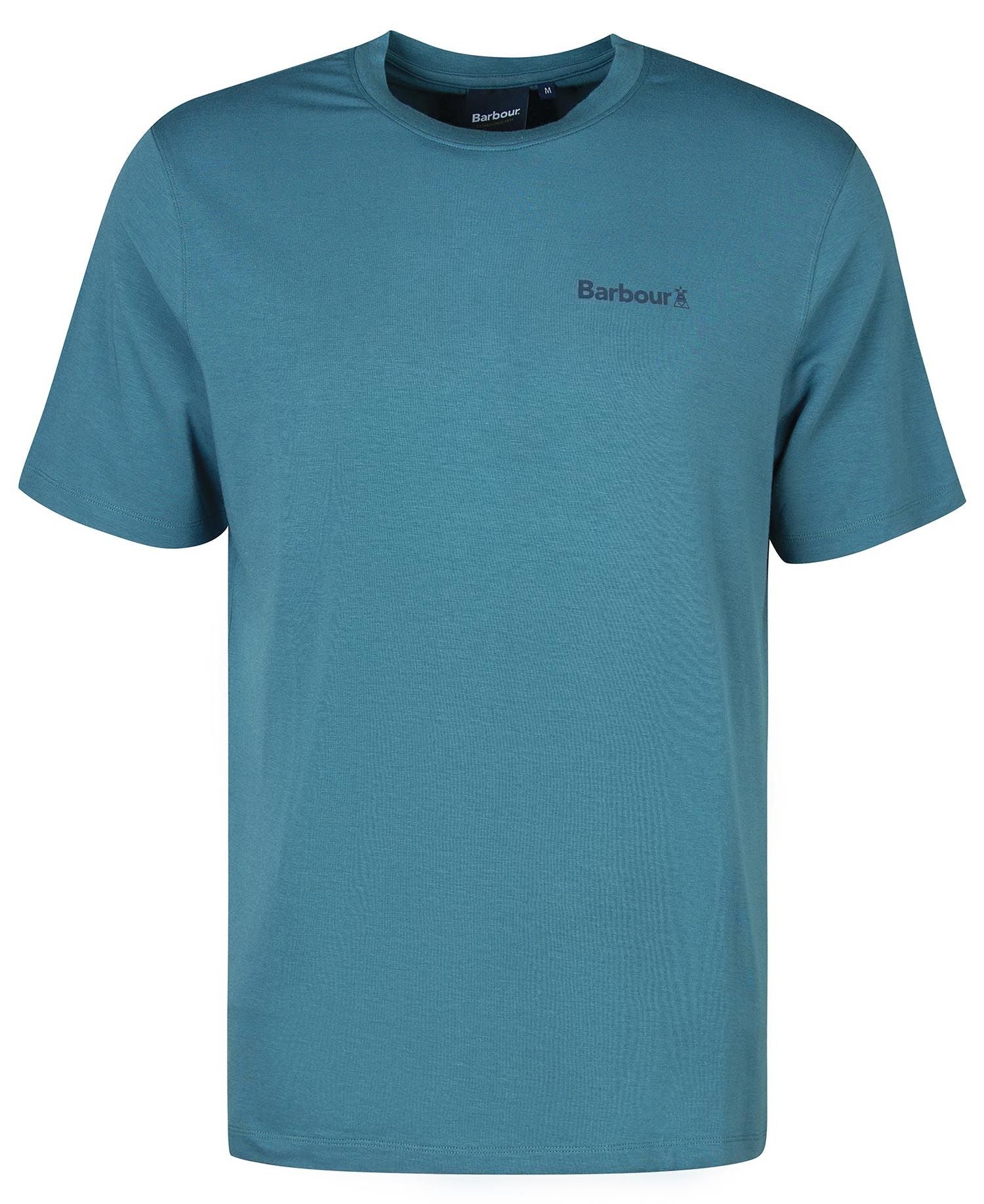 Barbour Coordinates Logo T-Shirt Lake