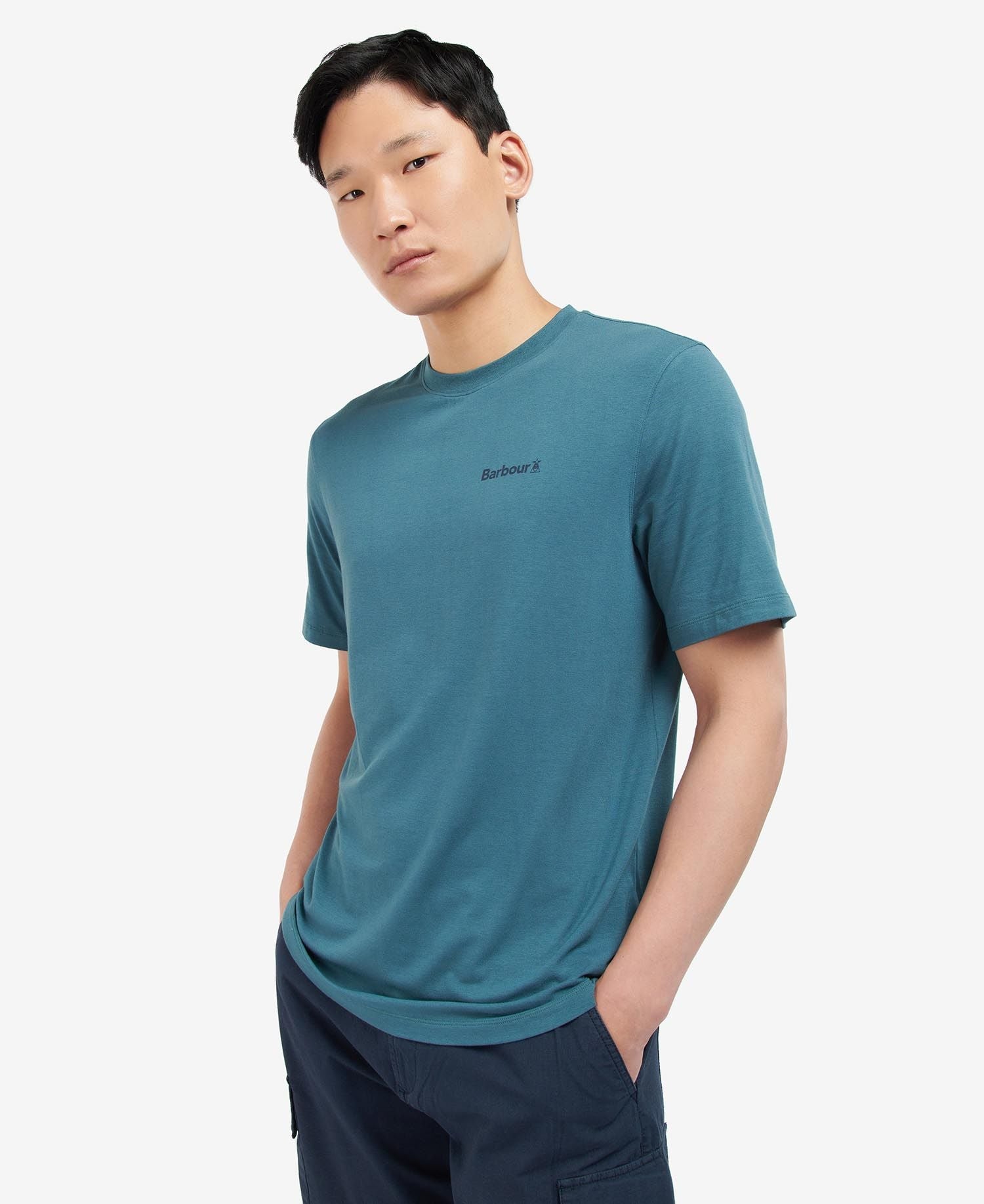 Barbour Coordinates Logo T-Shirt Lake