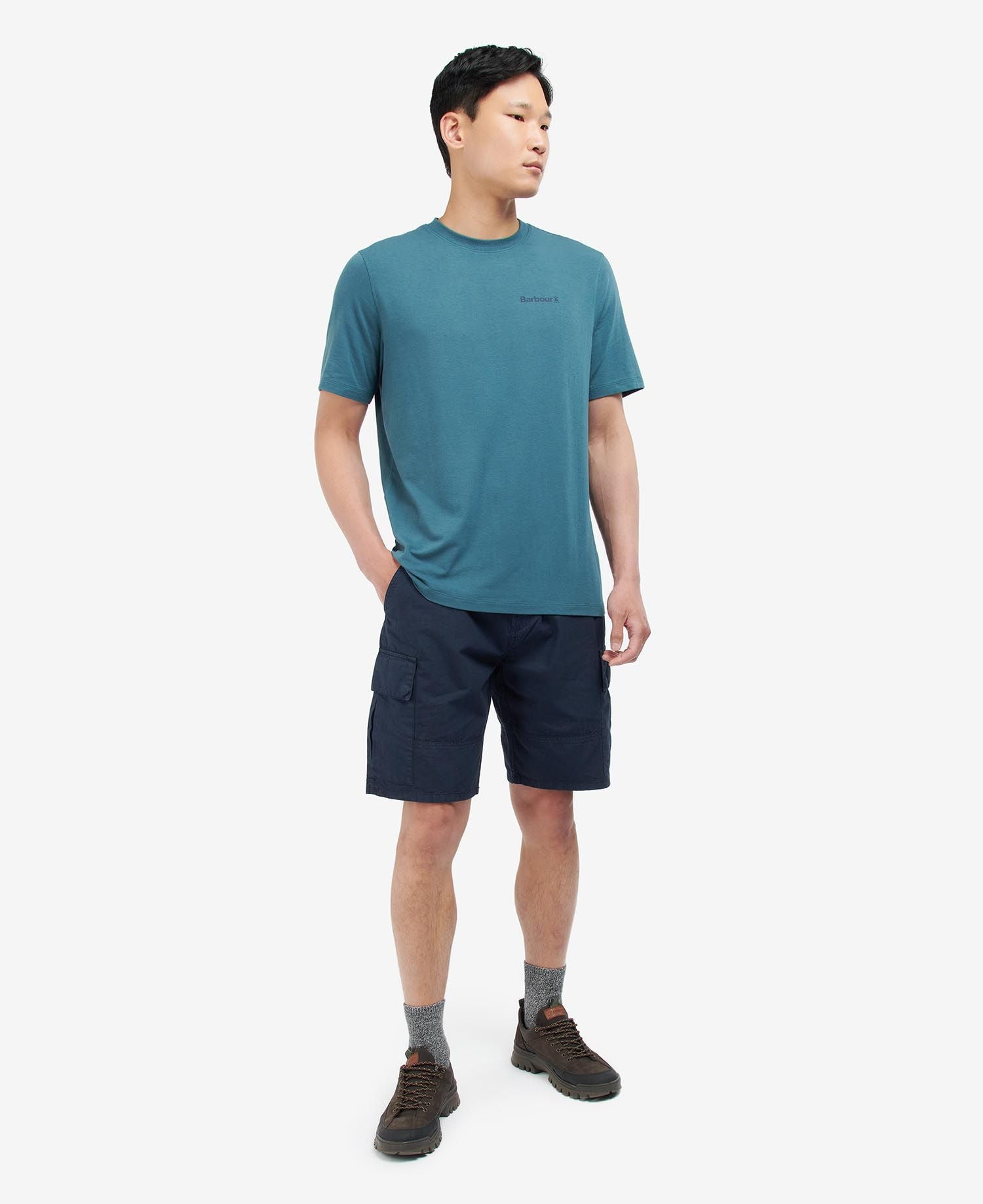 Barbour Coordinates Logo T-Shirt Lake