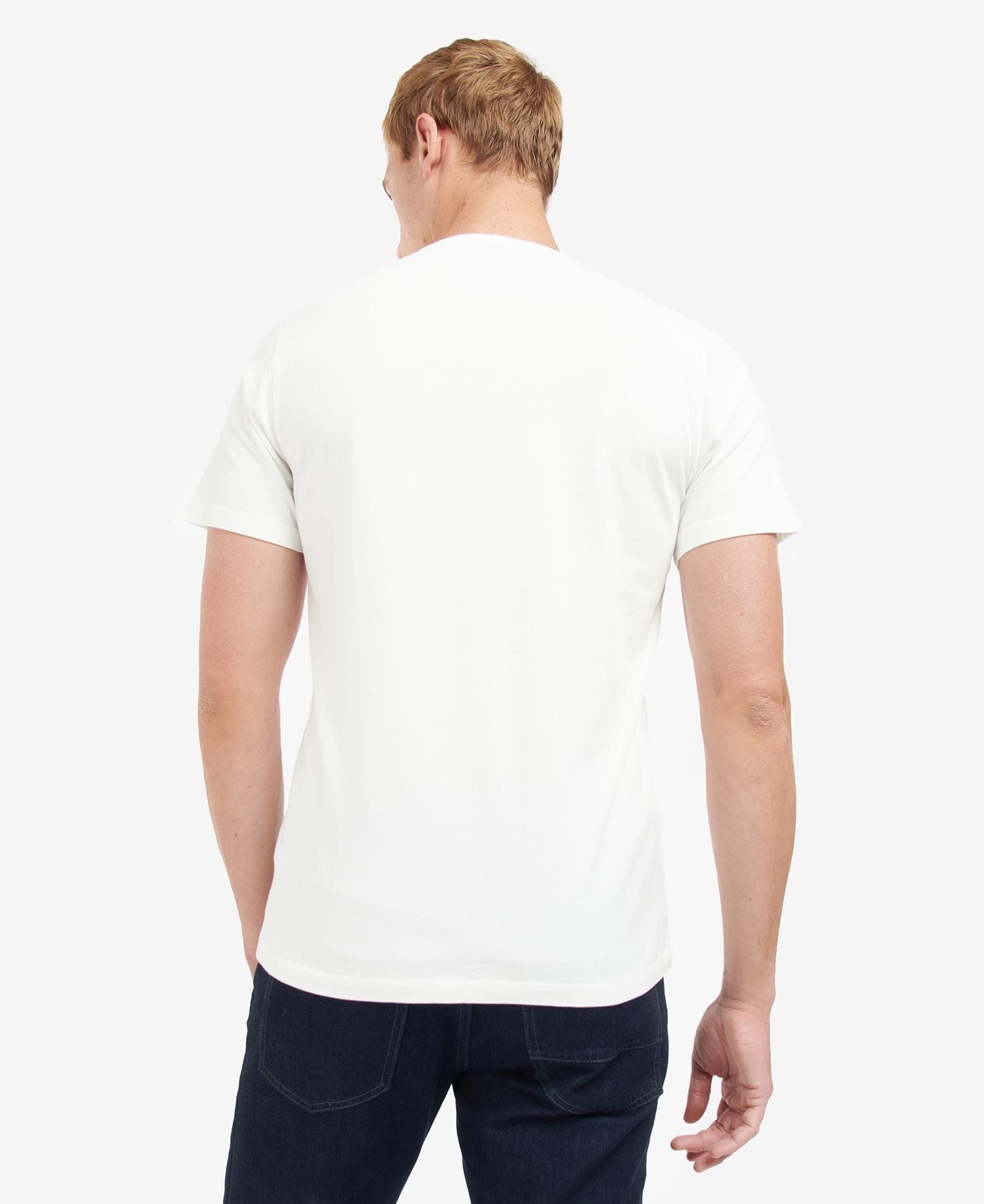 Barbour International Archie Graphic-Print T-Shirt Whisper White