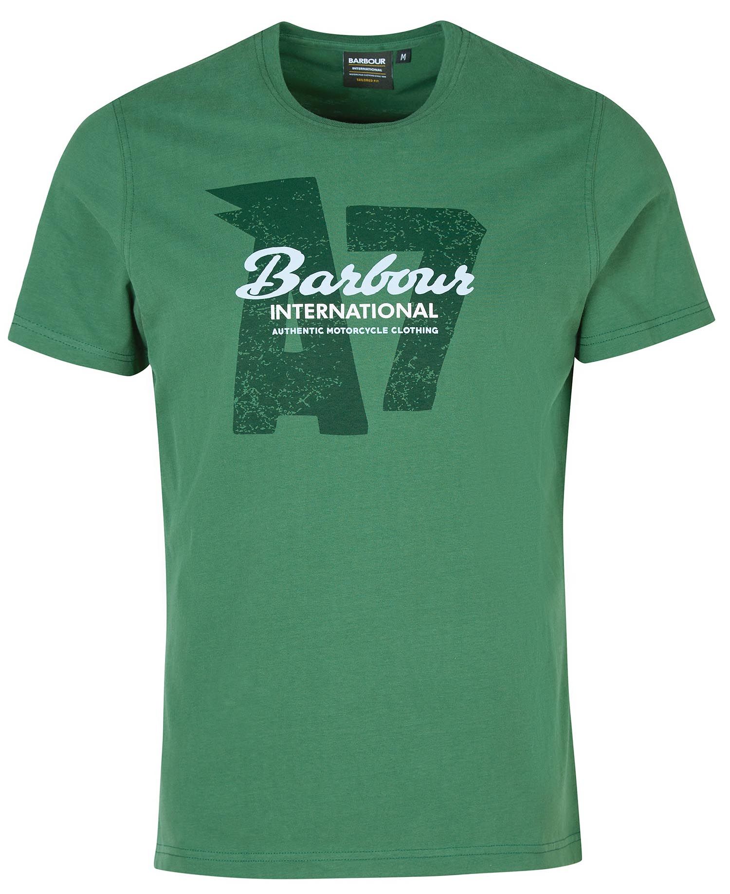 Barbour International Vantage Graphic-Print T-Shirt Racing Green