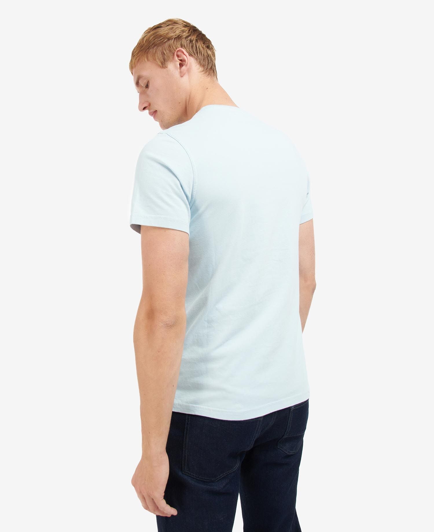 Barbour International Thrift Graphic-Print T-Shirt Pale Sky