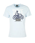Barbour International Thrift Graphic-Print T-Shirt Pale Sky