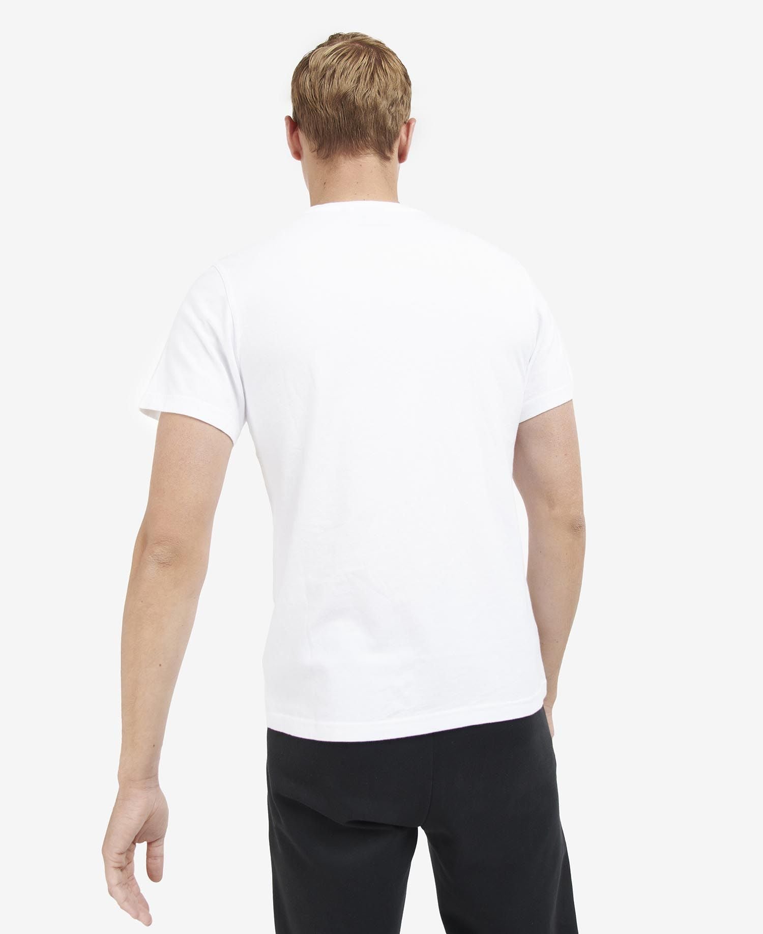 Barbour International Lens Graphic-Print T-Shirt White