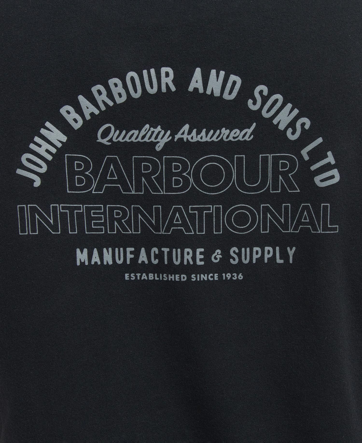 Barbour International Arch T-Shirt Black