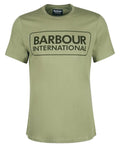 Barbour International Essential Large Logo T-Shirt Light Moss