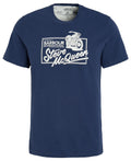 Barbour International Eddie T-Shirt Oxford Navy