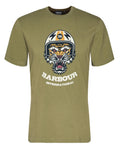 Barbour International Socket Graphic T-Shirt Olive Branch