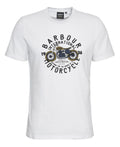 Barbour International Spirit Graphic T-Shirt Whisper White