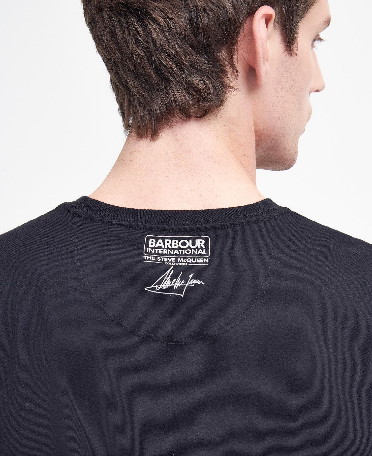 Barbour International Strike T-Shirt Classic Black