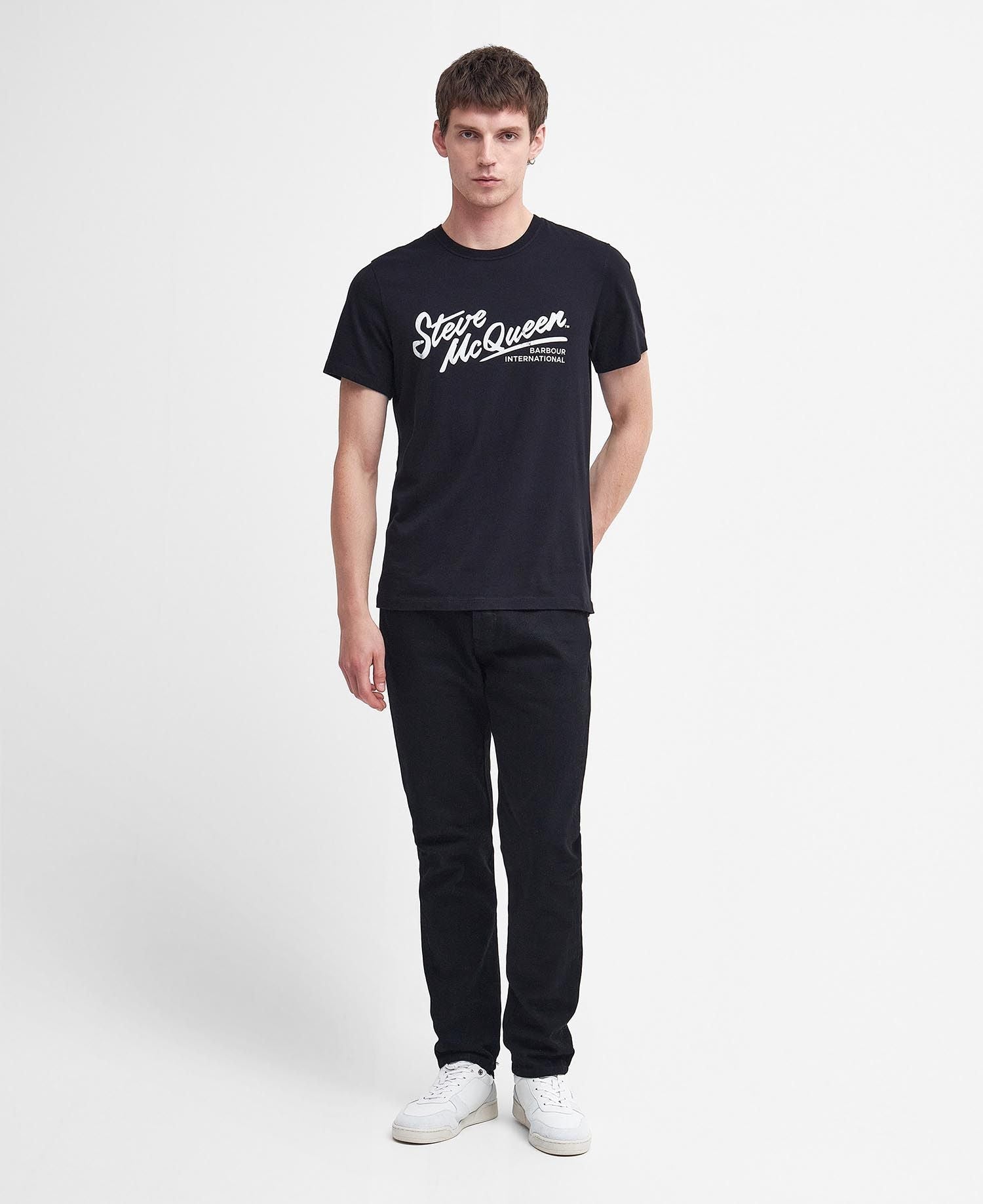 Barbour International Strike T-Shirt Classic Black