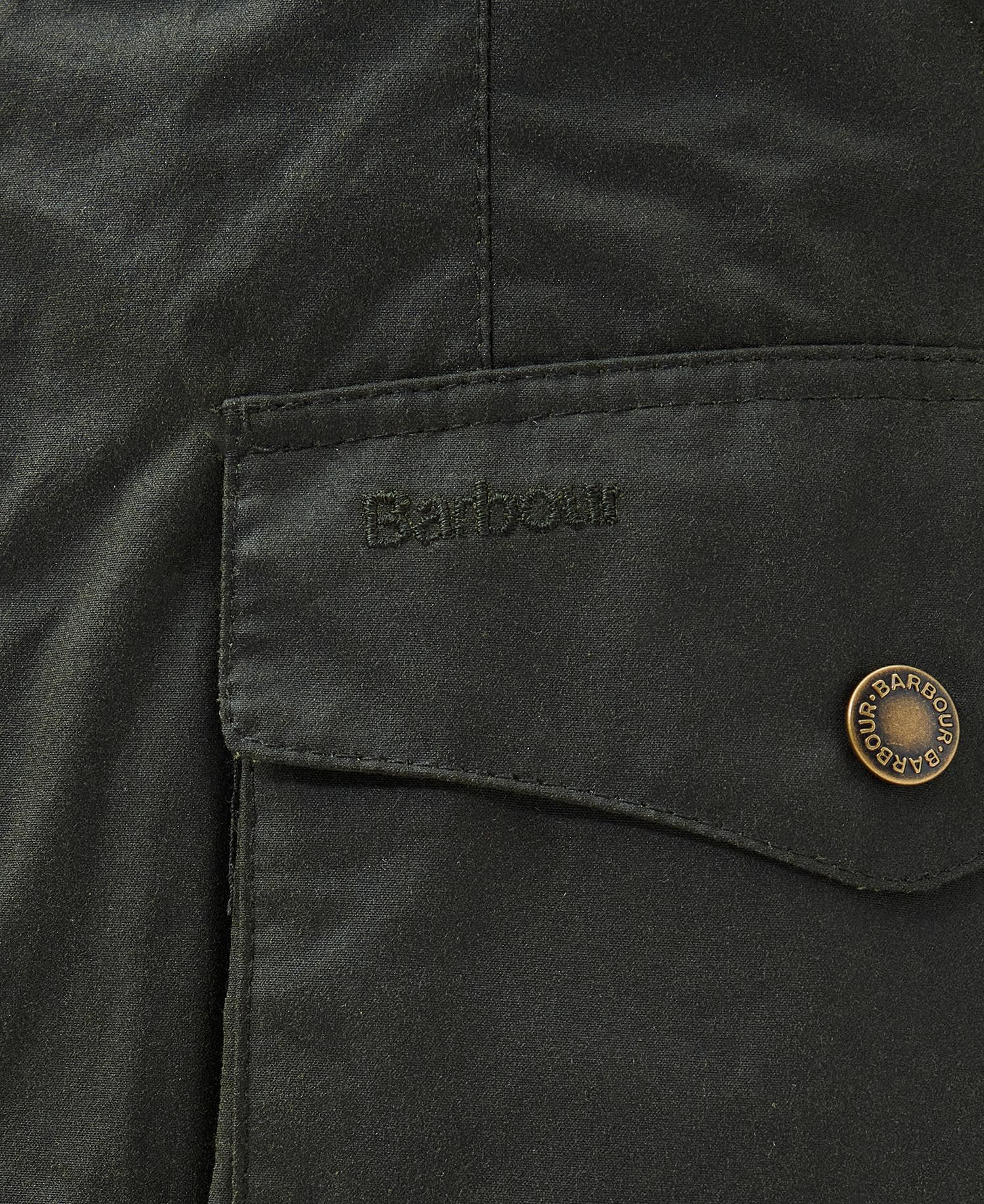 Barbour Compton Wax Jacket Olive