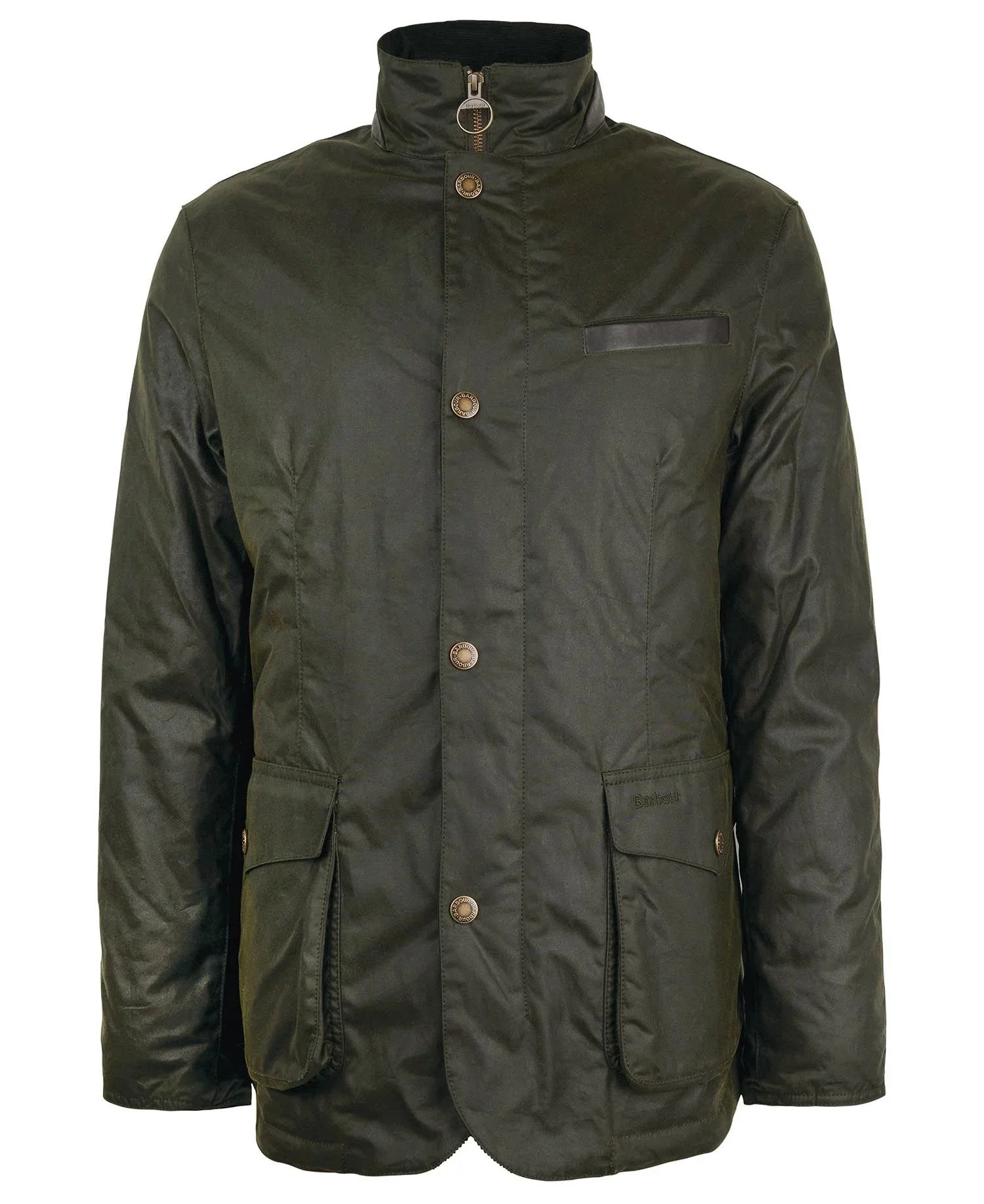 Barbour Compton Wax Jacket Olive