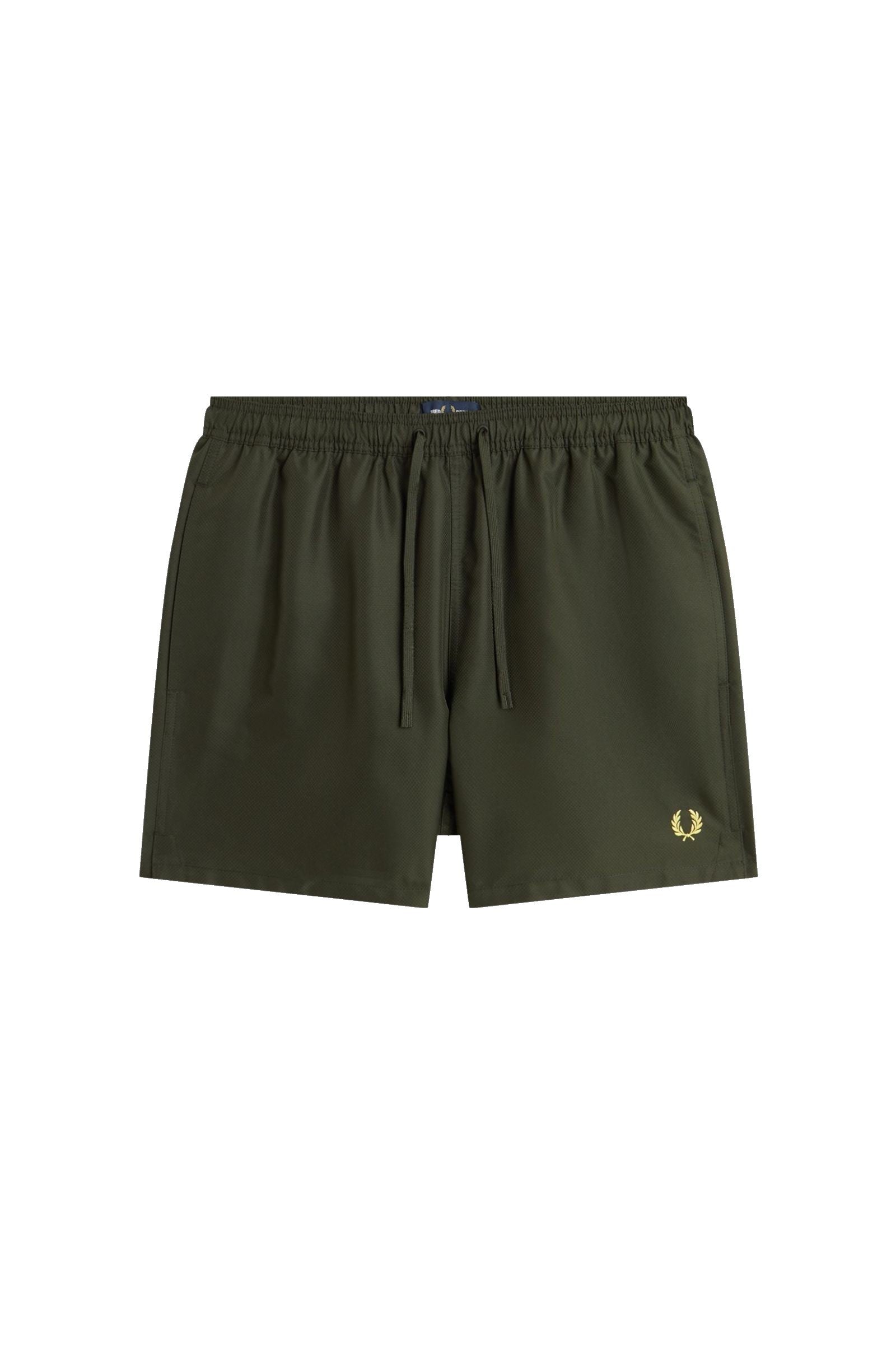 Fred Perry Swim Shorts Hunting Green