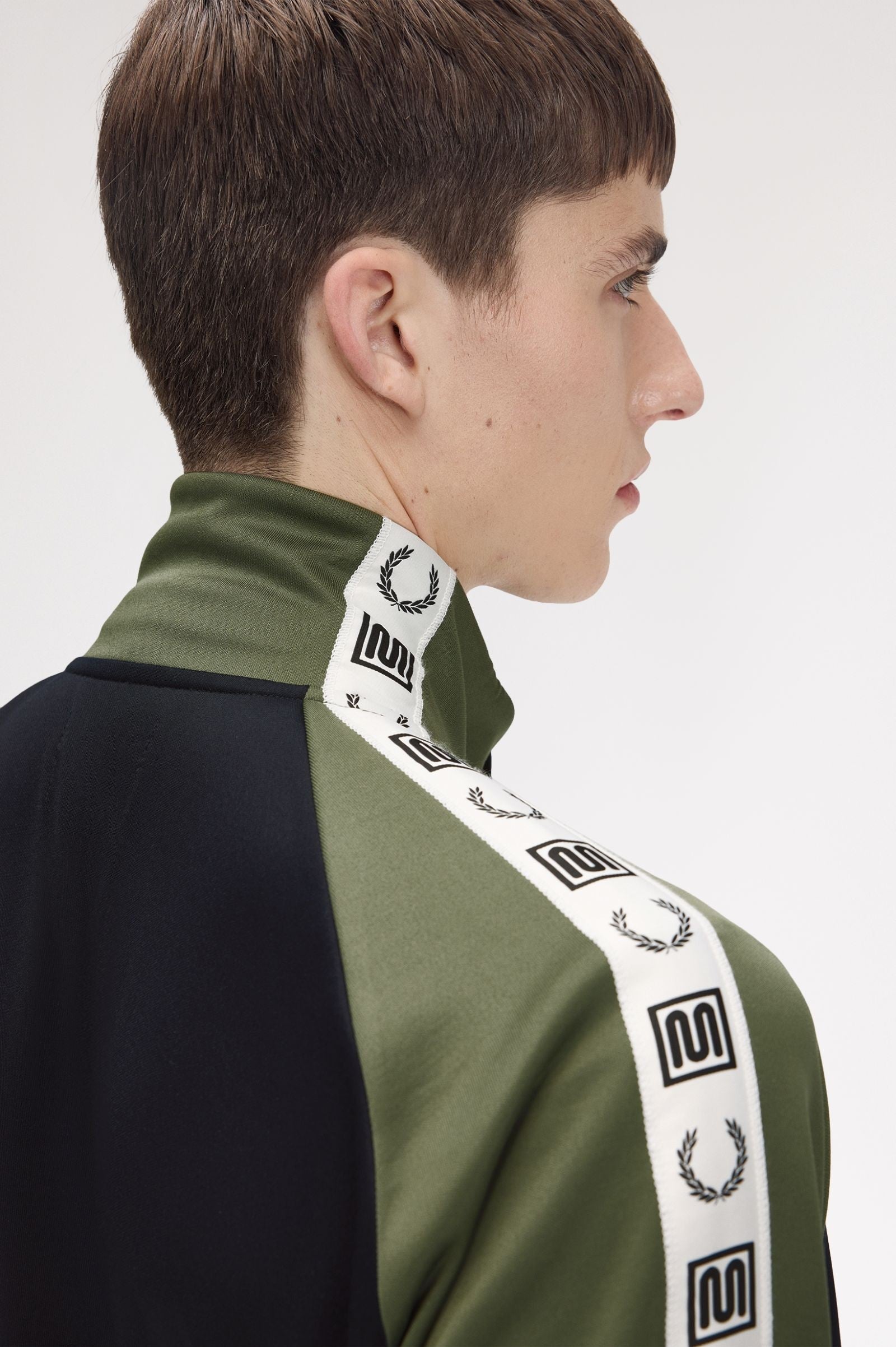 Fred Perry MEYBA Taped Track Jacket Black