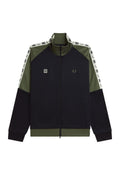 Fred Perry MEYBA Taped Track Jacket Black
