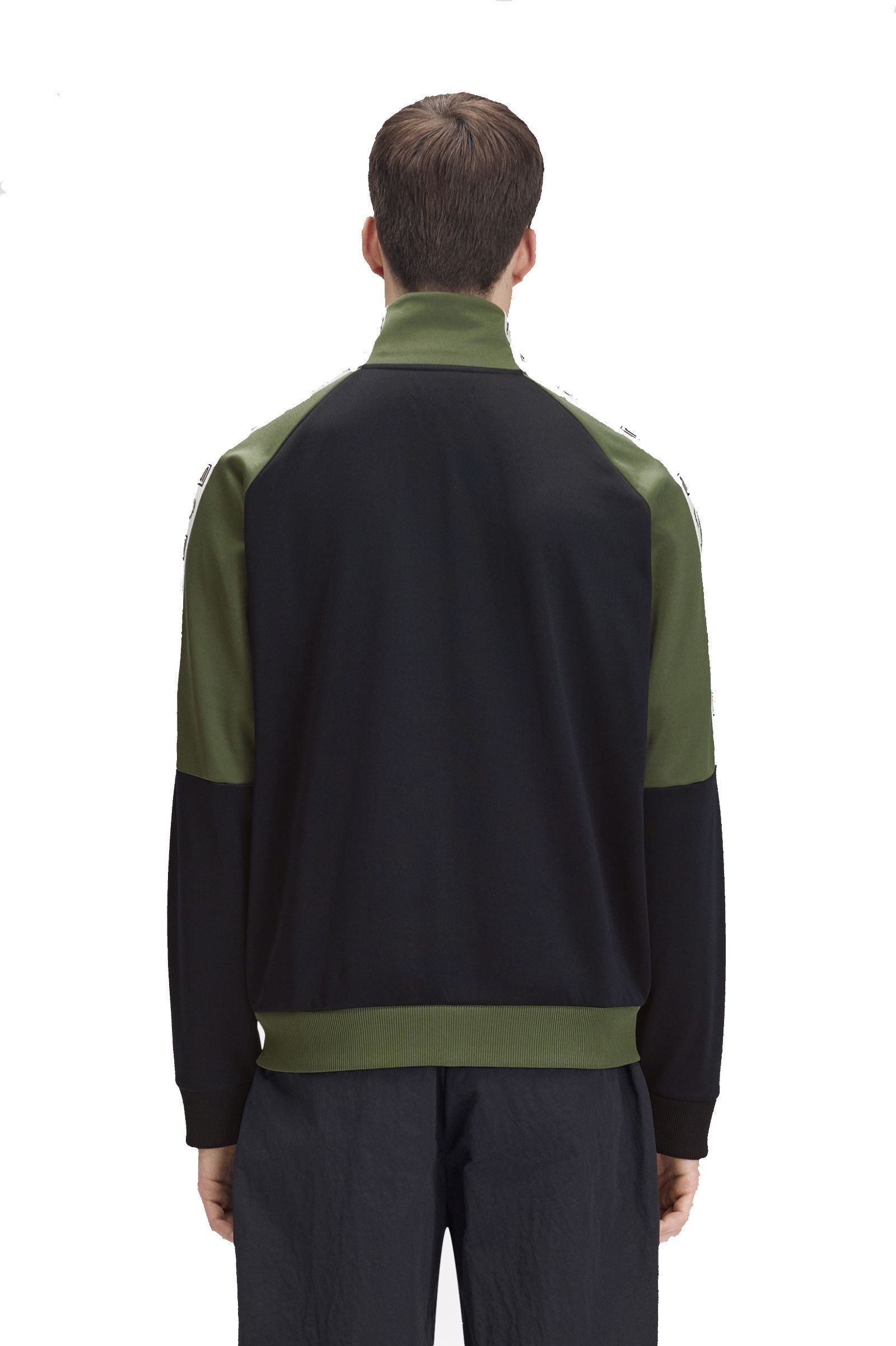 Fred Perry MEYBA Taped Track Jacket Black