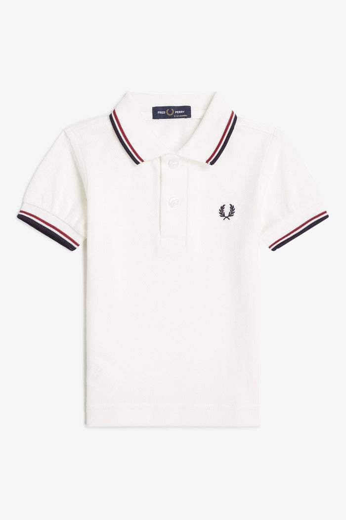 Fred Perry My First Fred Perry Shirt White 0-12 Months