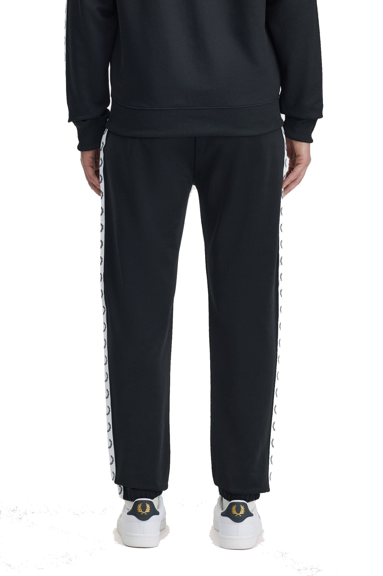 Fred Perry Taped Track Pant Black