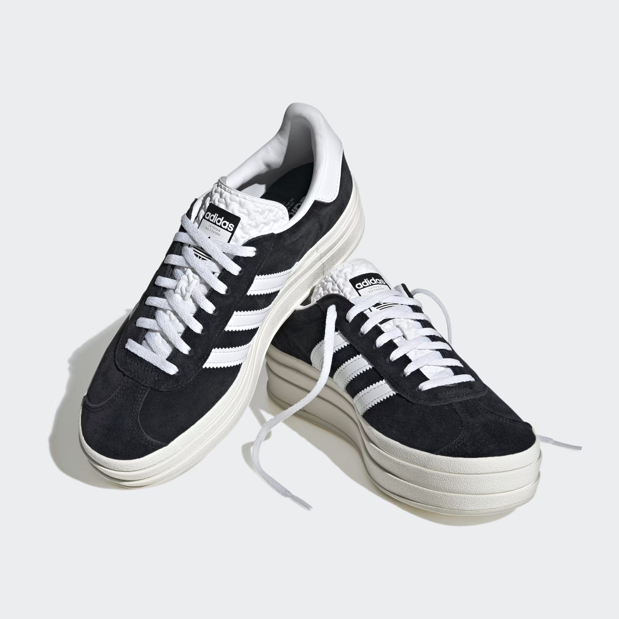 Adidas Gazelle Bold Woman HQ6912 Core Black / Cloud White / Core White