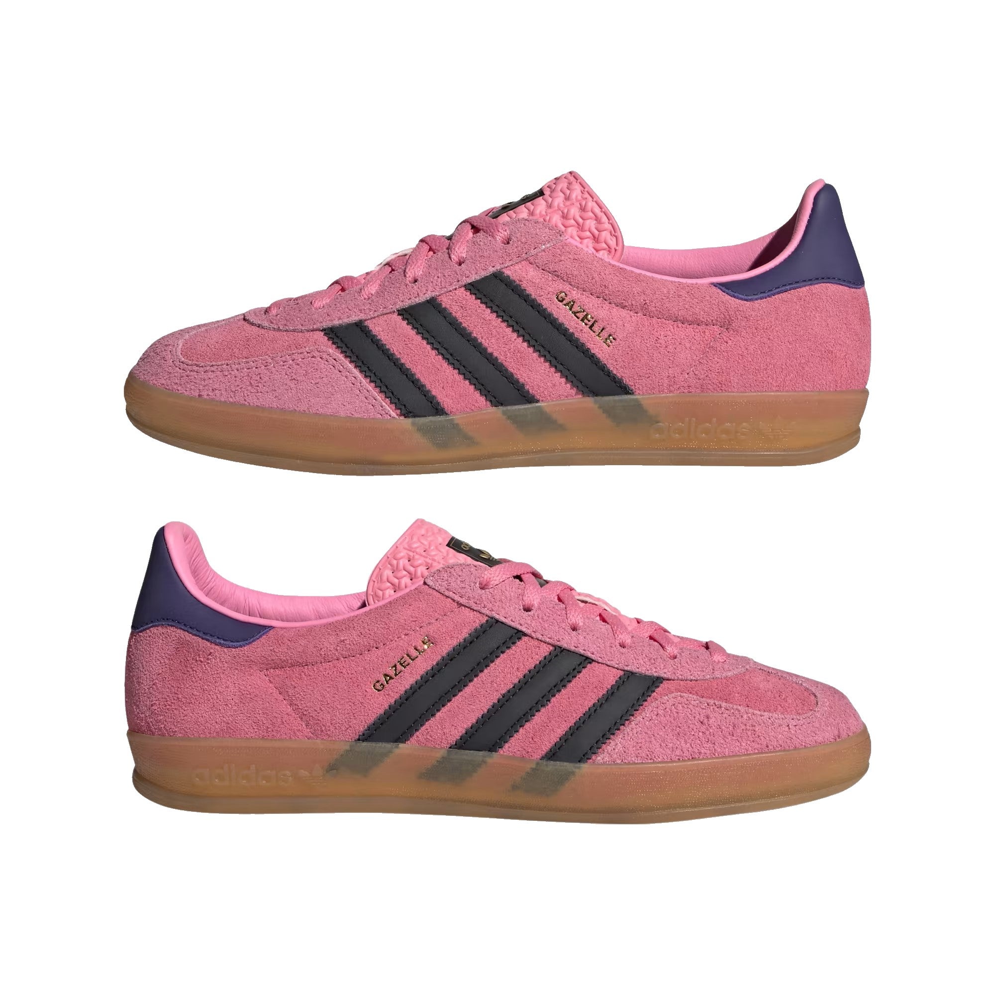Adidas Gazelle Indoor Woman IE 7002 Bliss Pink / Core Black / Collegiate Purple