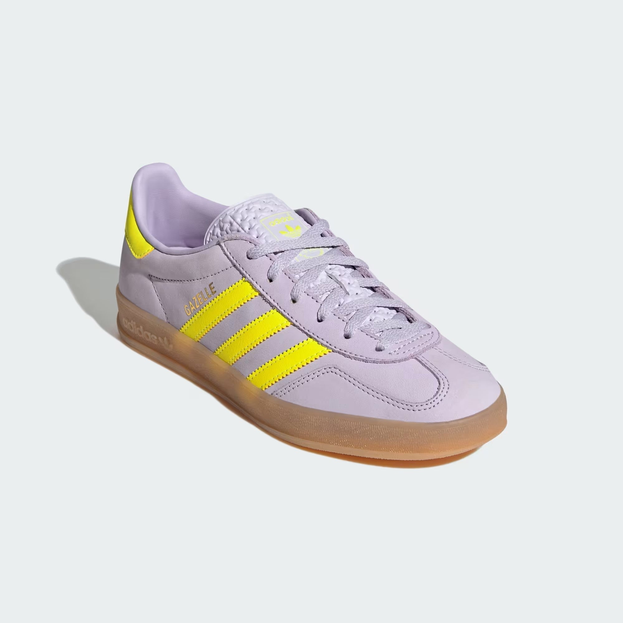 Adidas Gazelle Indoor Woman IH5492 Silver Dawn / Solar Yellow / Gum
