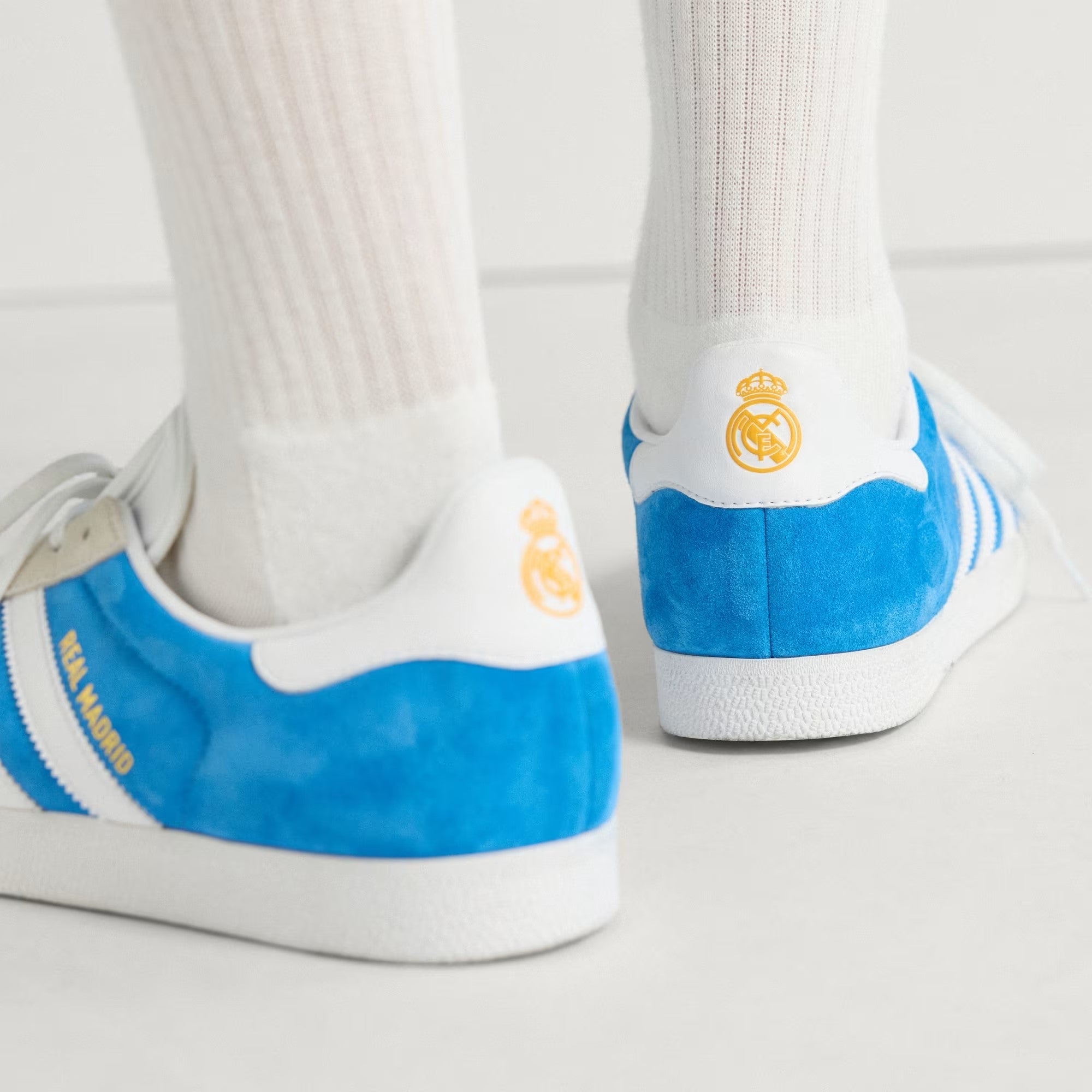 Adidas Gazelle Real Madrid JR4158 Blue Bird / Cloud White / Crew Yellow