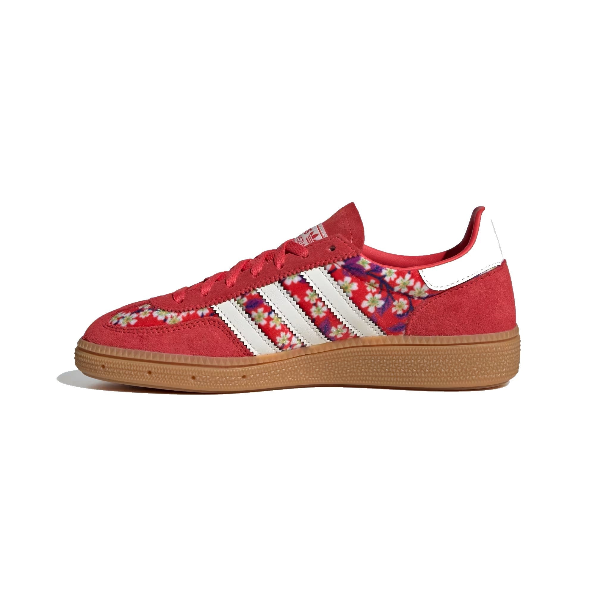 Adidas Handball Spezial x Liberty London JR3883 Junior Red / Off White / Semi Lucid Red