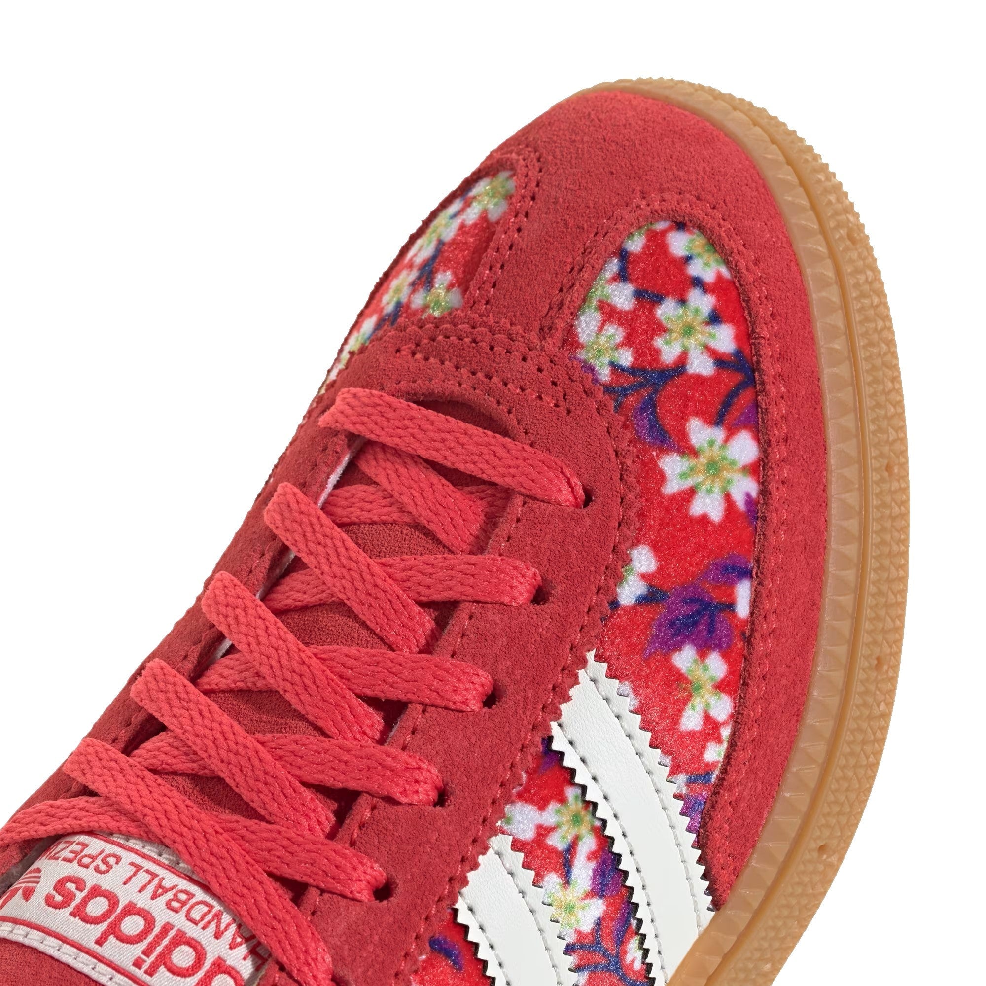 Adidas Handball Spezial x Liberty London JR3883 Junior Red / Off White / Semi Lucid Red