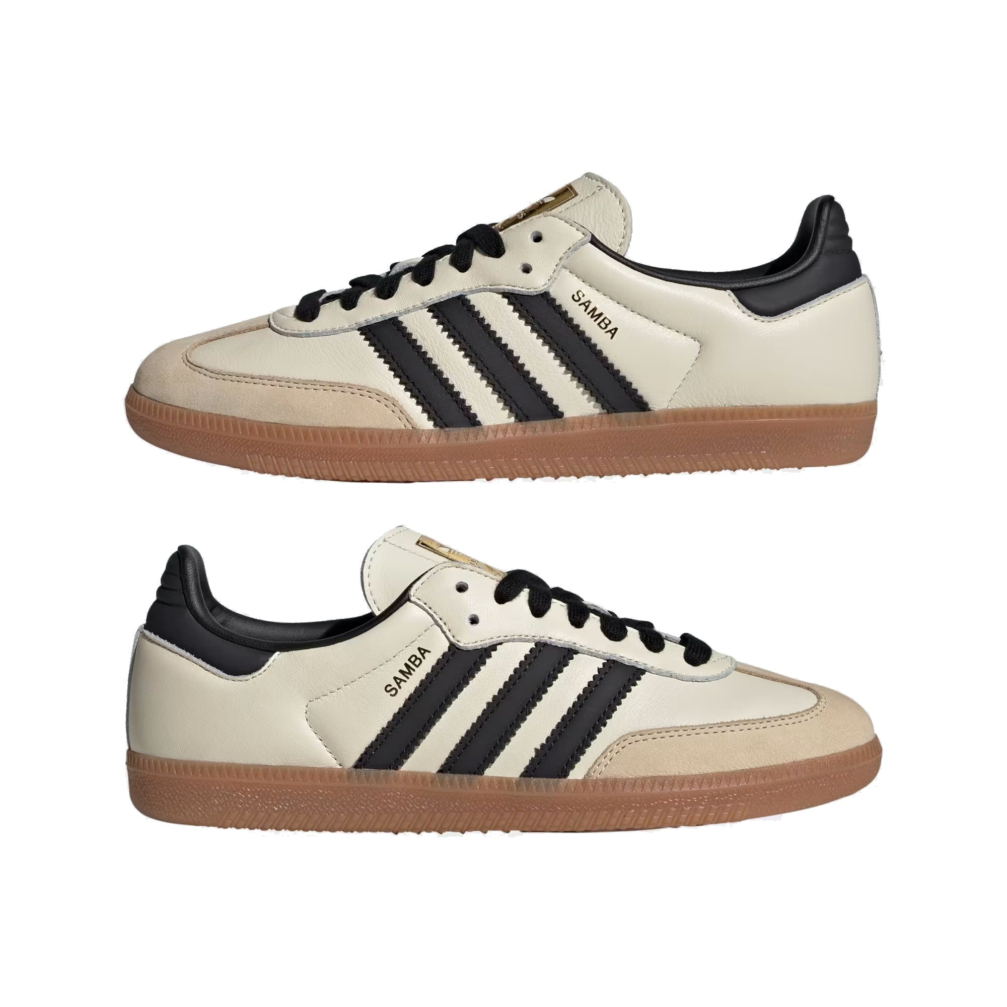 Adidas Samba OG Woman ID0478 Cream White / Core Black / Sand Strata