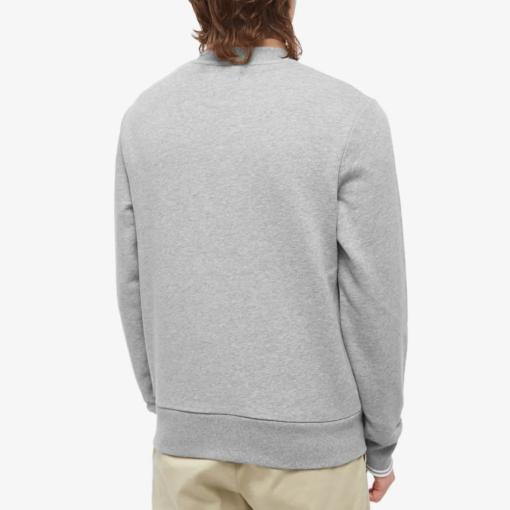 Fred Perry Crew Neck Sweatshirt Steel Marl