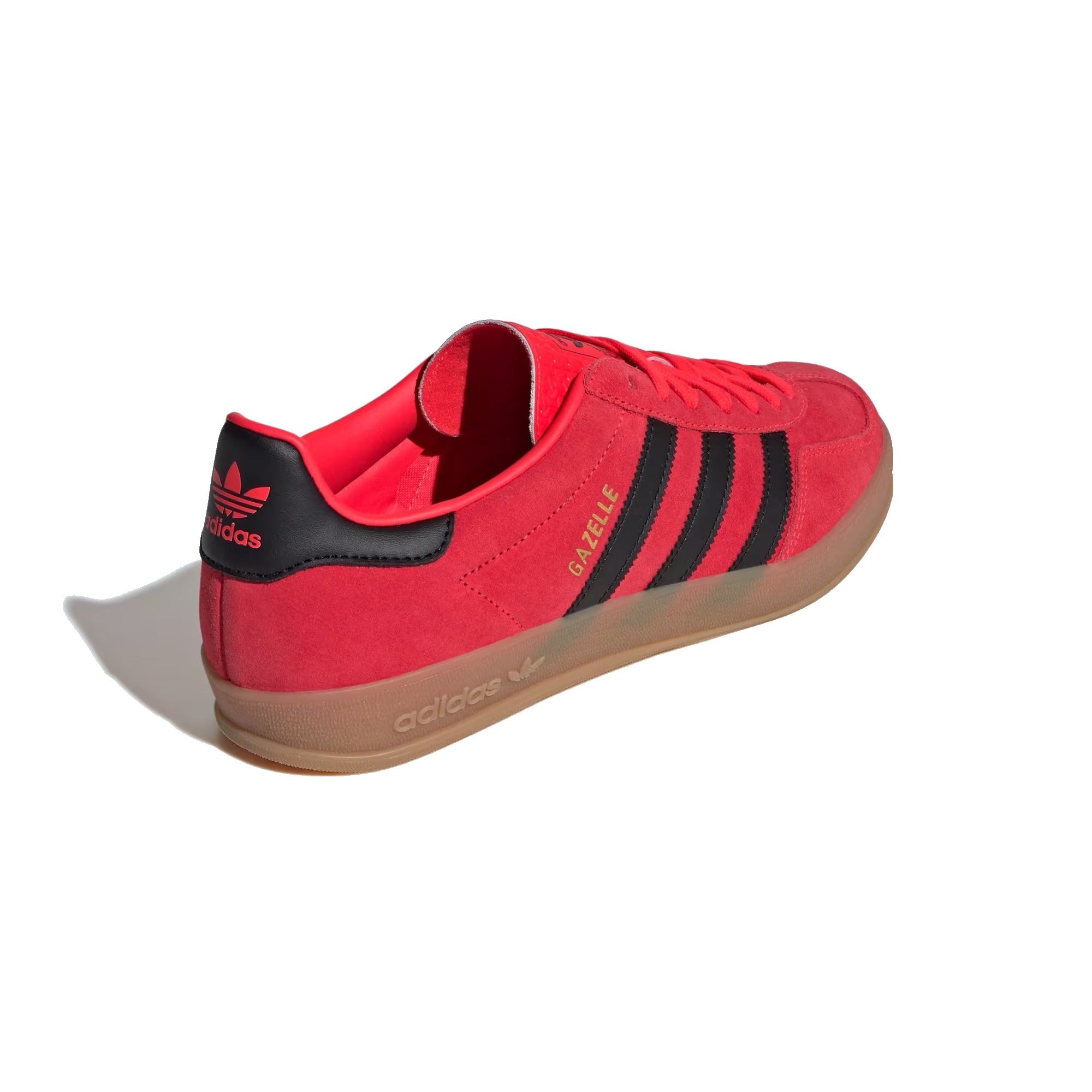 Adidas Gazelle Indoor JR6304 Lucid Red / Core Black / Gold Metallic