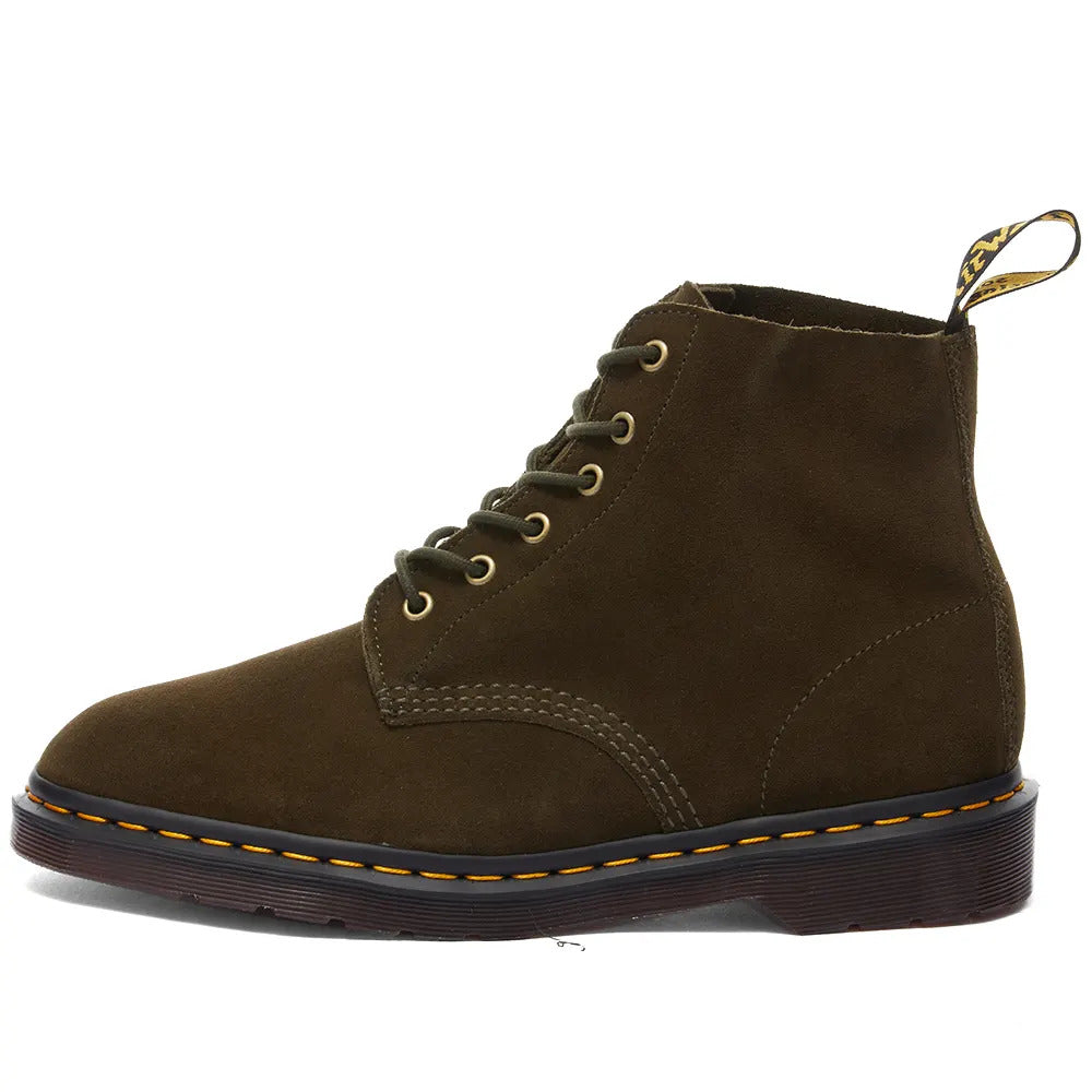 Dr. Martens 101 UB Repello Calf Suede Olive