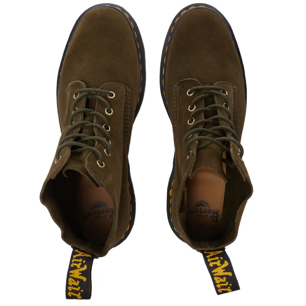 Dr. Martens 101 UB Repello Calf Suede Olive