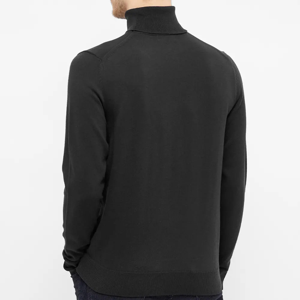 Fred Perry Roll Neck Jumper Black