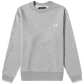 Fred Perry Crew Neck Sweatshirt Steel Marl