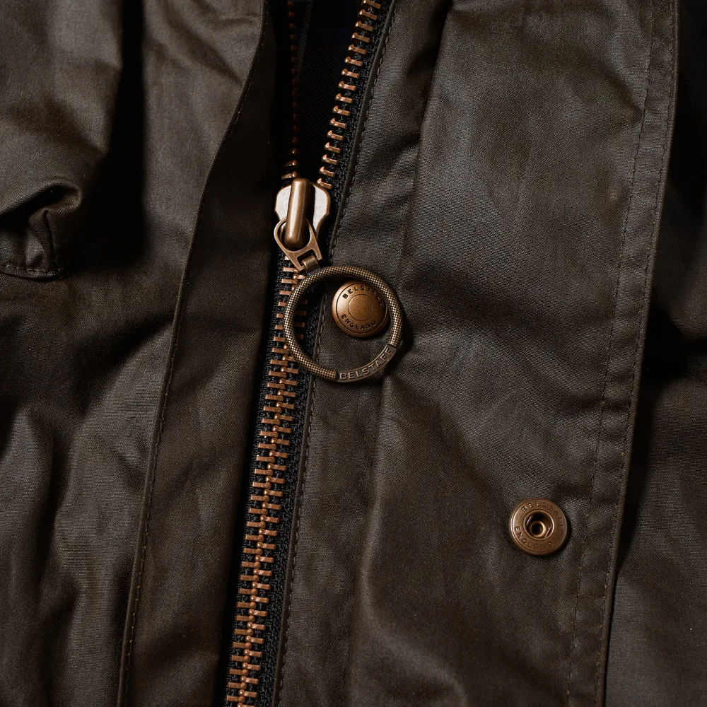 Belstaff Fieldmaster Jacket Waxed Cotton Faded Olive