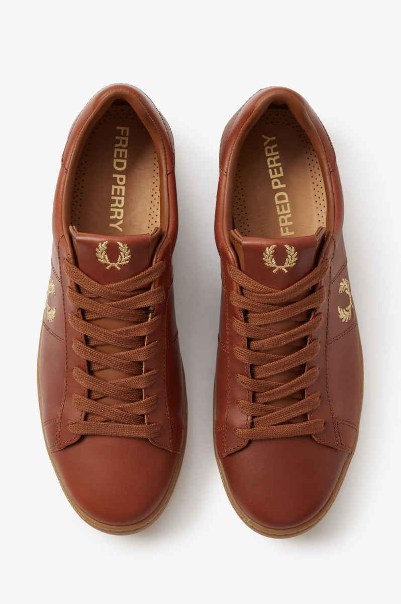 Fred Perry Spencer Leather B2327 Tan