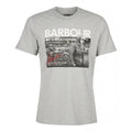 Barbour International Carter T-Shirt Grey Marl